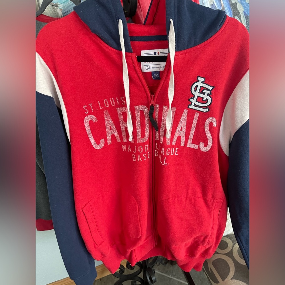 MLB Genuine Merchandise Hoodie/jacket, St. Louis Cardinals Baseball ($59 retail)